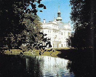 Schloss Grubhof Hotel Sankt Martin bei Lofer Bagian luar foto
